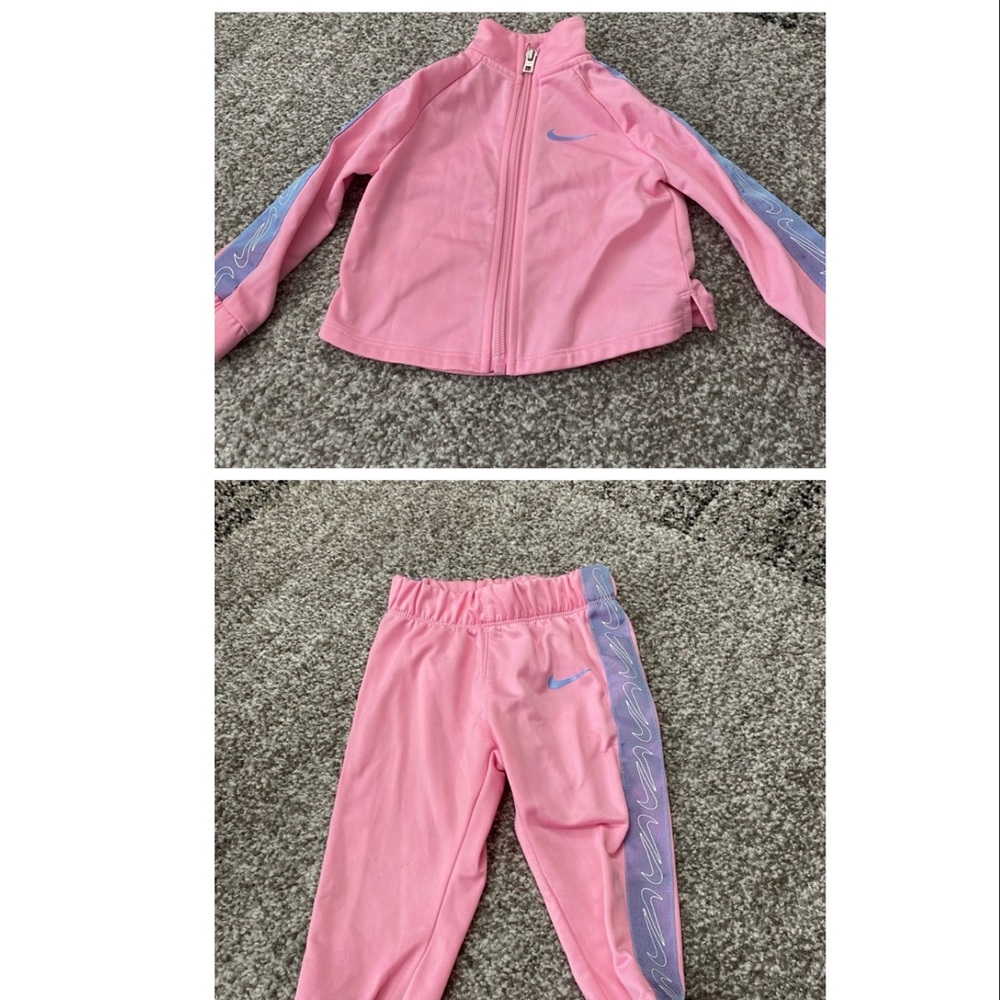 12 month Nike matching set. Very good used condition.